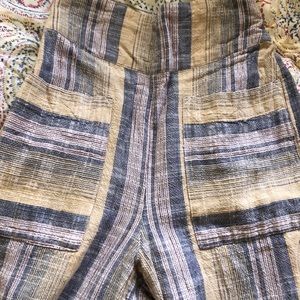 Free People High Waisted Wide Leg Pants